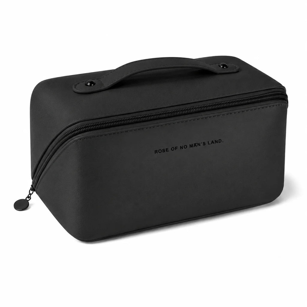 Bolsa de Maquillaje Grande de Viaje – Neceser Impermeable PU con Compartimentos