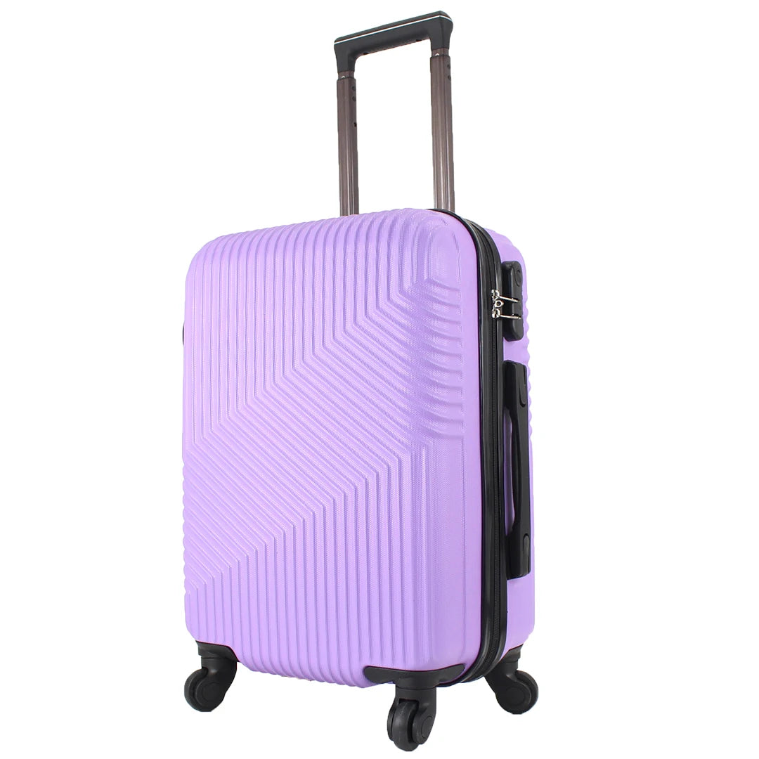 Maleta de cabina EASYTOUR 55x35x20cm – ABS + 4 ruedas giratorias 360°