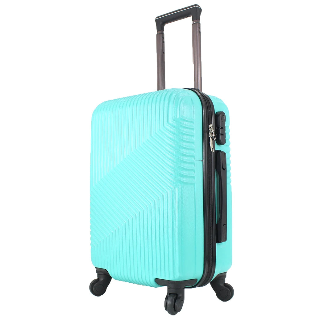 Maleta de cabina EASYTOUR 55x35x20cm – ABS + 4 ruedas giratorias 360°
