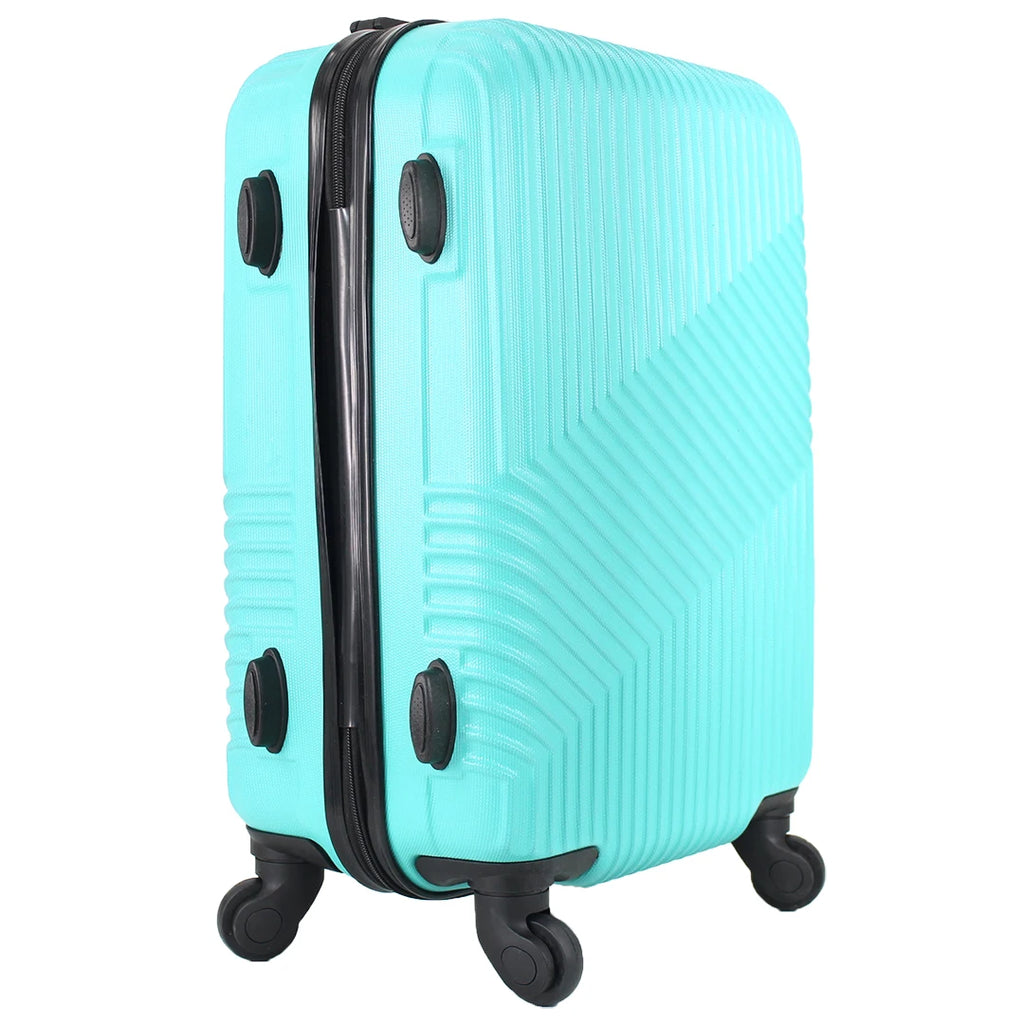 Maleta de cabina EASYTOUR 55x35x20cm – ABS + 4 ruedas giratorias 360°
