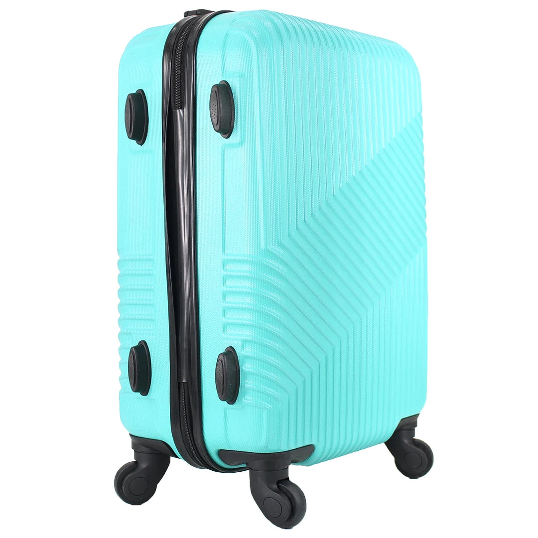 Maleta de cabina EASYTOUR 55x35x20cm – ABS + 4 ruedas giratorias 360°
