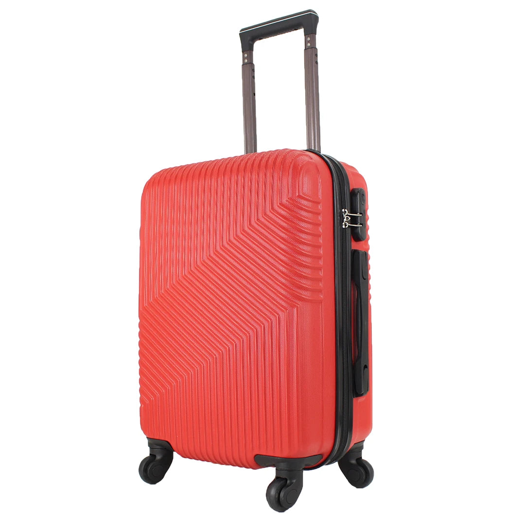 Maleta de cabina EASYTOUR 55x35x20cm – ABS + 4 ruedas giratorias 360°
