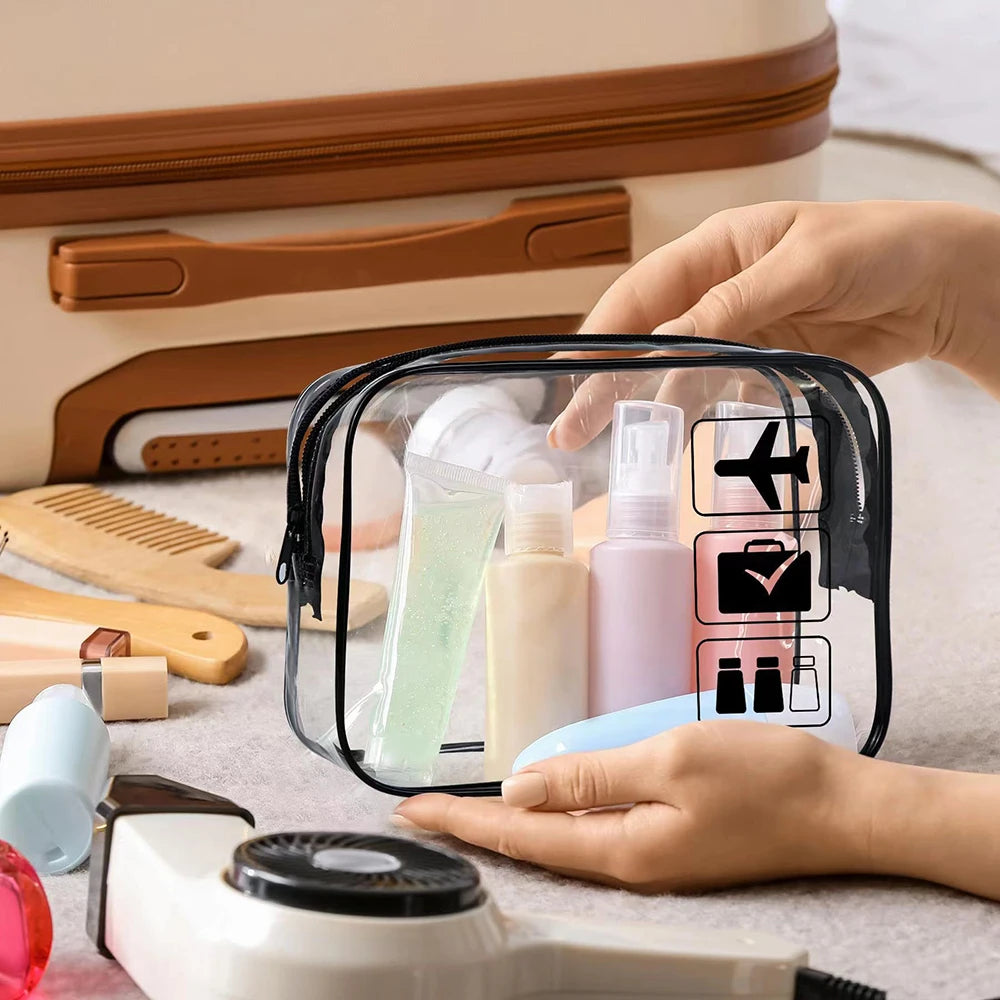 Bolsas de Aseo Transparentes para Viaje