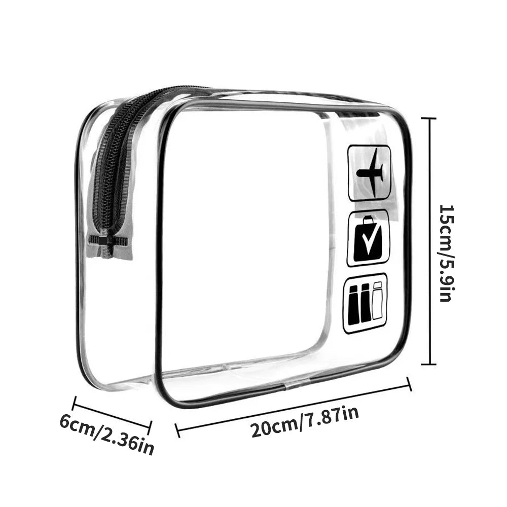 Bolsas de Aseo Transparentes para Viaje