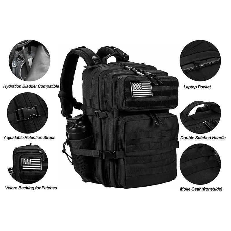 Mochila Táctica LHI Unisex