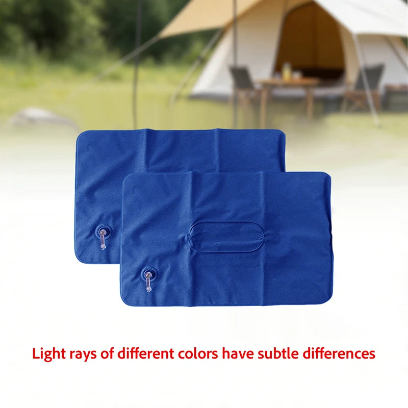 x2 Almohada de Viaje Inflables,Bombas Portátiles Ultraligeras