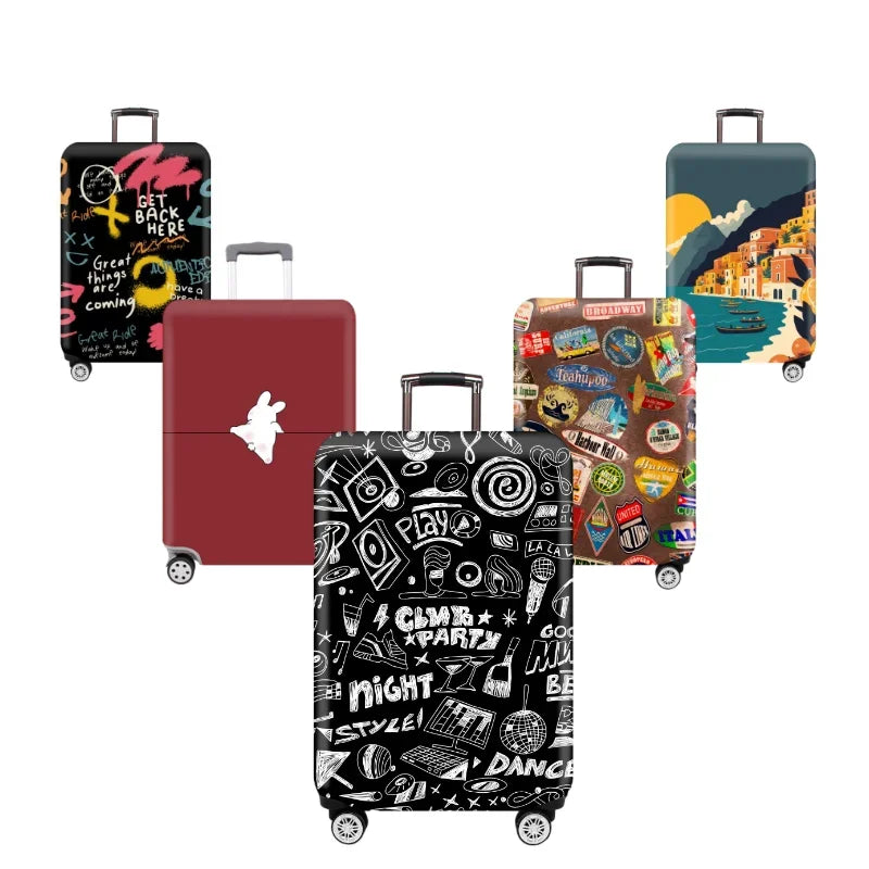 Funda Protectora Elástica para Maleta con Estampados de Animales | Tallas 18-32 Pulgadas