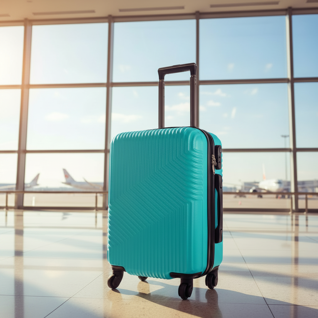 Maleta de Cabina Rígida ABS 55x35x20 cm – 4 Ruedas 360° – Equipaje de Mano