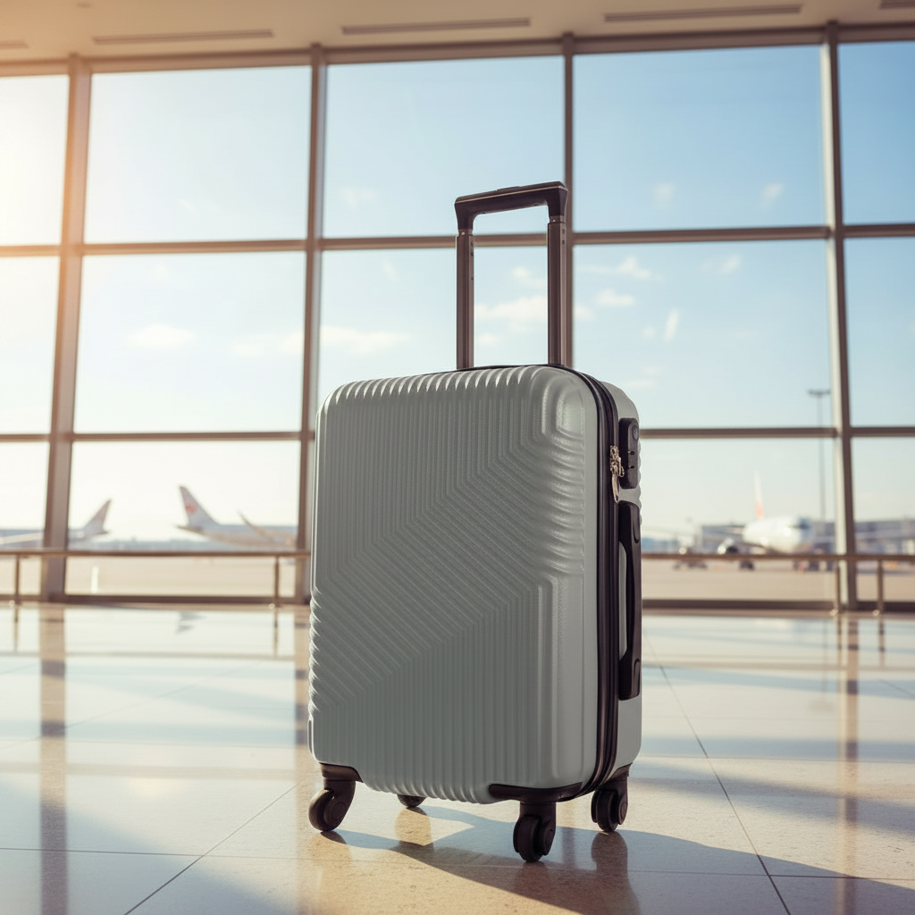 Maleta de Cabina Rígida ABS 55x35x20 cm – 4 Ruedas 360° – Equipaje de Mano